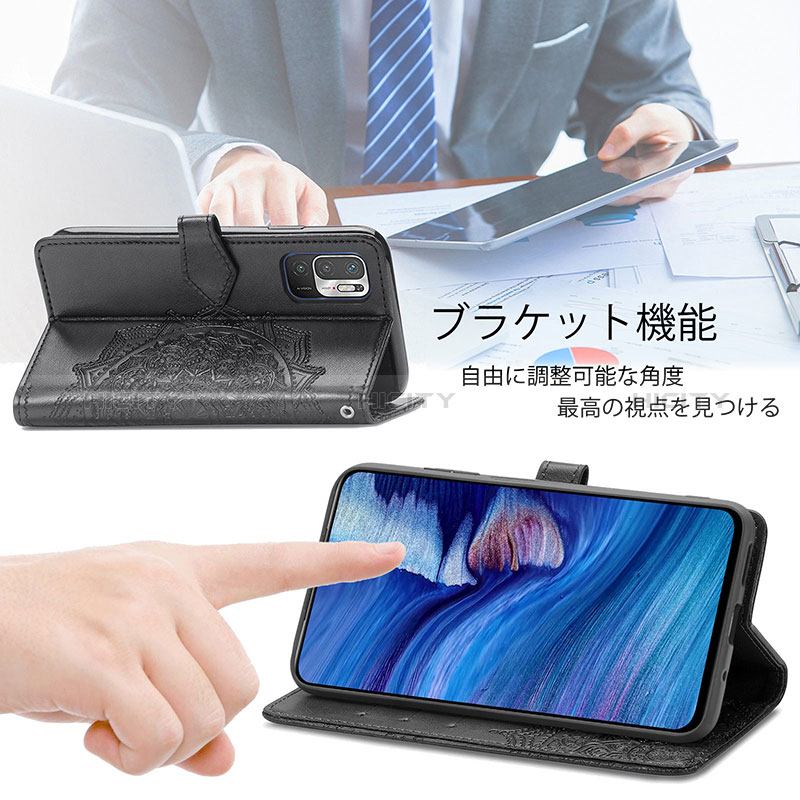 Handytasche Stand Schutzhülle Flip Leder Hülle Modisch Muster für Xiaomi Redmi Note 10 JE 5G