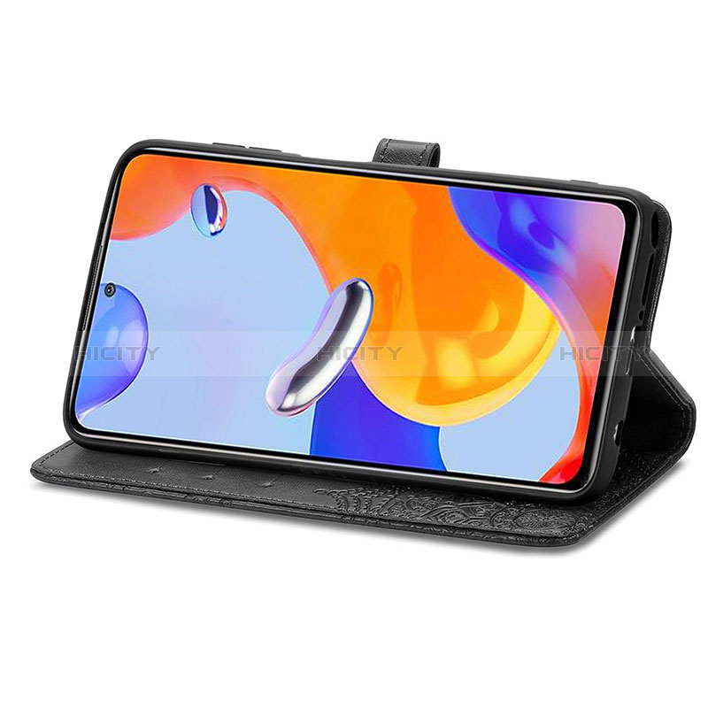 Handytasche Stand Schutzhülle Flip Leder Hülle Modisch Muster für Xiaomi Redmi Note 11 Pro 5G groß