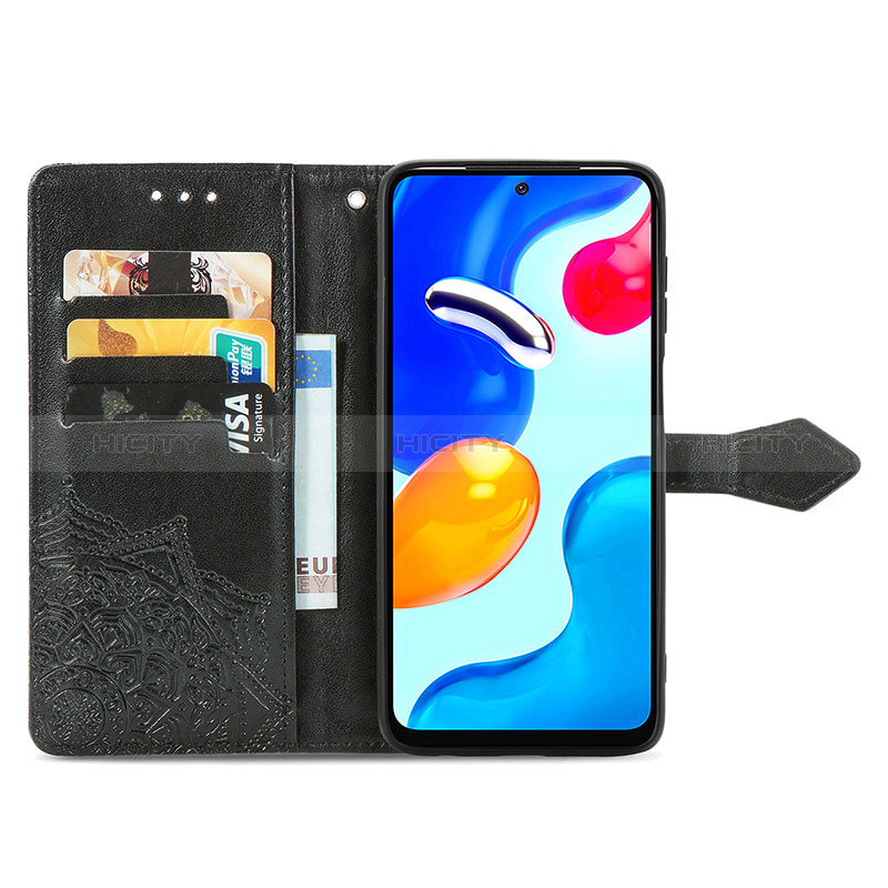 Handytasche Stand Schutzhülle Flip Leder Hülle Modisch Muster für Xiaomi Redmi Note 11S 4G groß