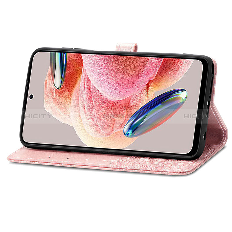 Handytasche Stand Schutzhülle Flip Leder Hülle Modisch Muster für Xiaomi Redmi Note 12 4G groß