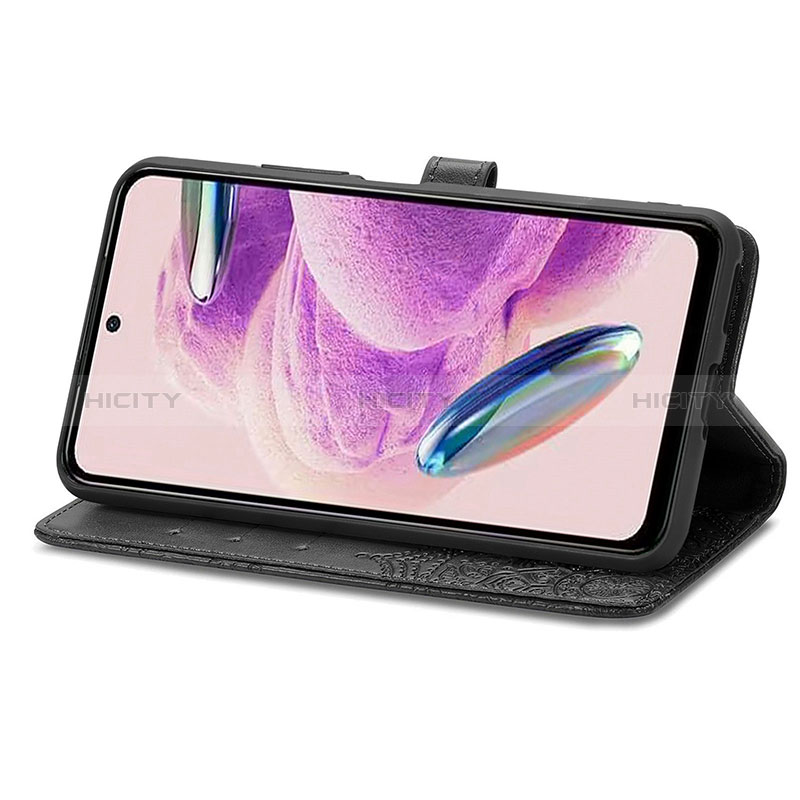 Handytasche Stand Schutzhülle Flip Leder Hülle Modisch Muster für Xiaomi Redmi Note 12S groß