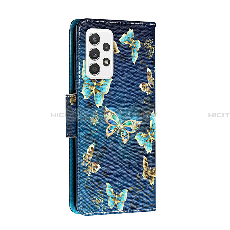 Handytasche Stand Schutzhülle Flip Leder Hülle Modisch Muster H01X für Samsung Galaxy A33 5G