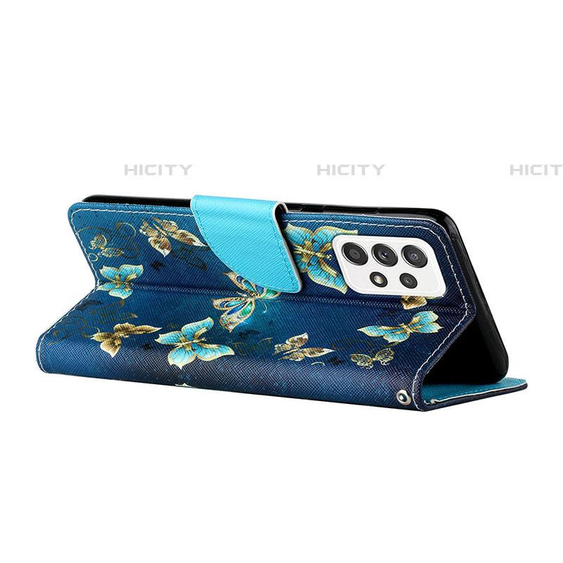 Handytasche Stand Schutzhülle Flip Leder Hülle Modisch Muster H01X für Samsung Galaxy A53 5G