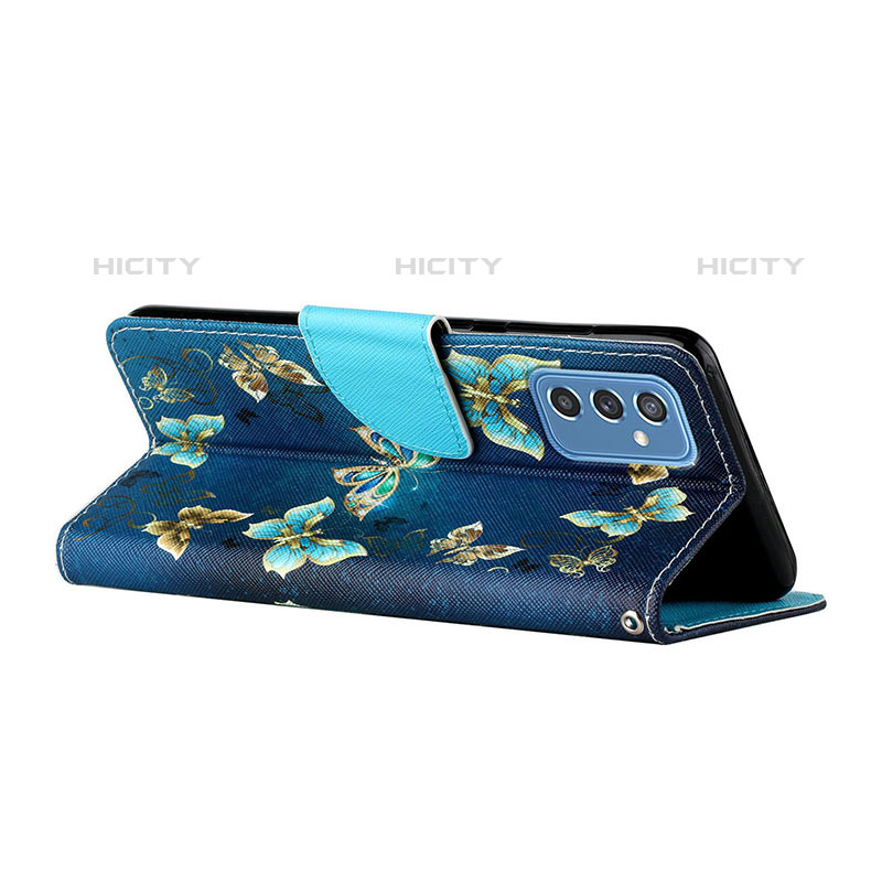 Handytasche Stand Schutzhülle Flip Leder Hülle Modisch Muster H01X für Samsung Galaxy M52 5G