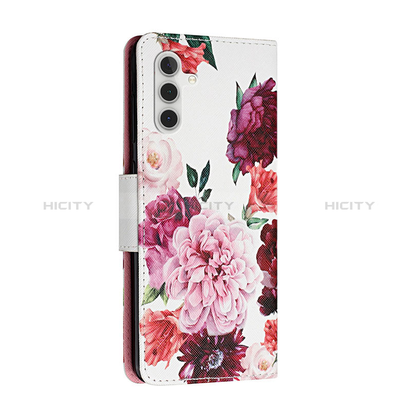 Handytasche Stand Schutzhülle Flip Leder Hülle Modisch Muster H02X für Samsung Galaxy A04s