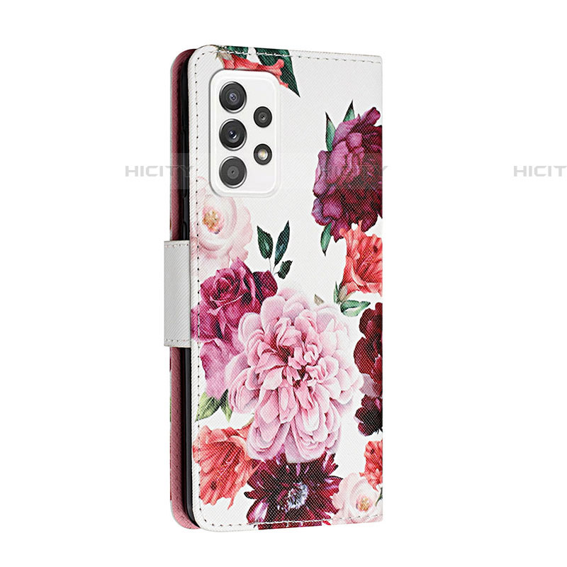 Handytasche Stand Schutzhülle Flip Leder Hülle Modisch Muster H02X für Samsung Galaxy A53 5G