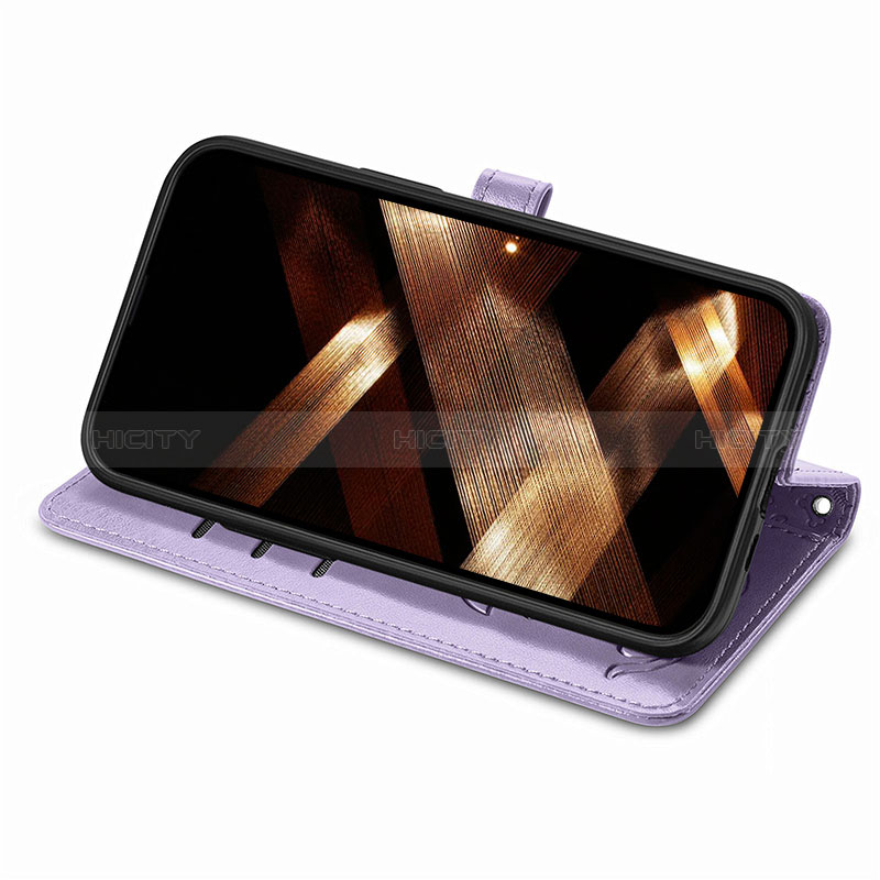 Handytasche Stand Schutzhülle Flip Leder Hülle Modisch Muster H11 für Apple iPhone 14 Pro groß