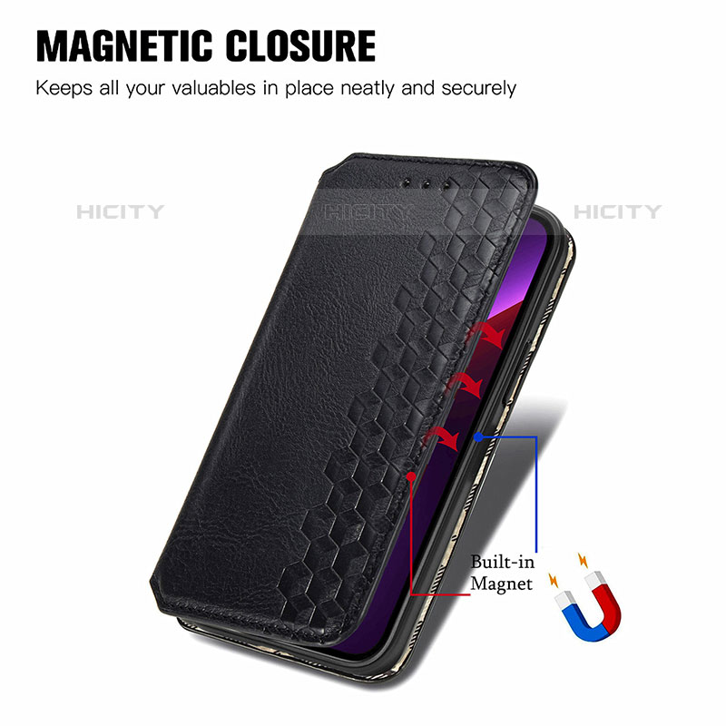 Handytasche Stand Schutzhülle Flip Leder Hülle Modisch Muster H15 für Apple iPhone 16 Pro Max groß