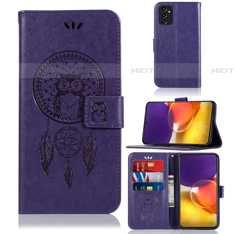 Handytasche Stand Schutzhülle Flip Leder Hülle Modisch Muster JX1 für Samsung Galaxy A25 5G Violett