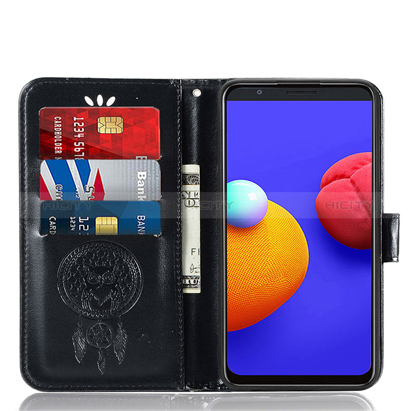 Handytasche Stand Schutzhülle Flip Leder Hülle Modisch Muster JX1 für Samsung Galaxy M01 Core