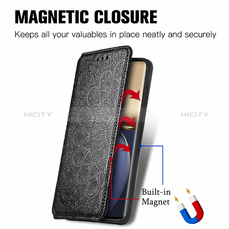 Handytasche Stand Schutzhülle Flip Leder Hülle Modisch Muster S01D für Huawei Honor Magic3 5G groß