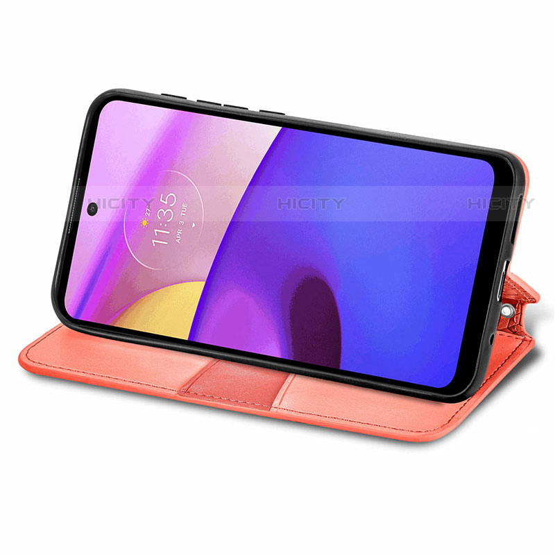 Handytasche Stand Schutzhülle Flip Leder Hülle Modisch Muster S01D für Motorola Moto E20