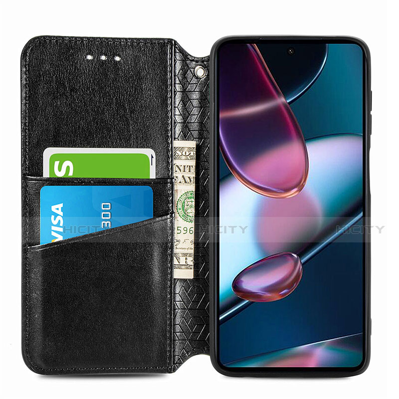 Handytasche Stand Schutzhülle Flip Leder Hülle Modisch Muster S01D für Motorola Moto Edge 30 Pro 5G