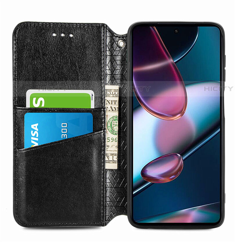 Handytasche Stand Schutzhülle Flip Leder Hülle Modisch Muster S01D für Motorola Moto Edge Plus (2022) 5G