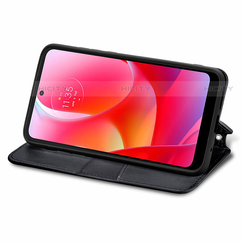 Handytasche Stand Schutzhülle Flip Leder Hülle Modisch Muster S01D für Motorola Moto G Play Gen 2