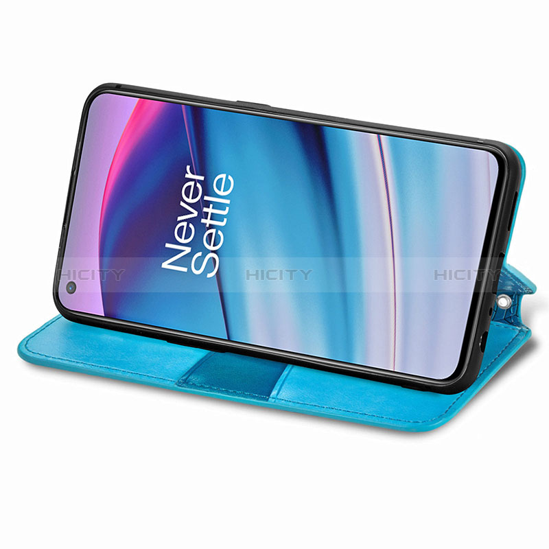 Handytasche Stand Schutzhülle Flip Leder Hülle Modisch Muster S01D für OnePlus Nord CE 5G groß