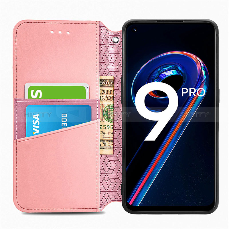 Handytasche Stand Schutzhülle Flip Leder Hülle Modisch Muster S01D für Realme 9 Pro 5G