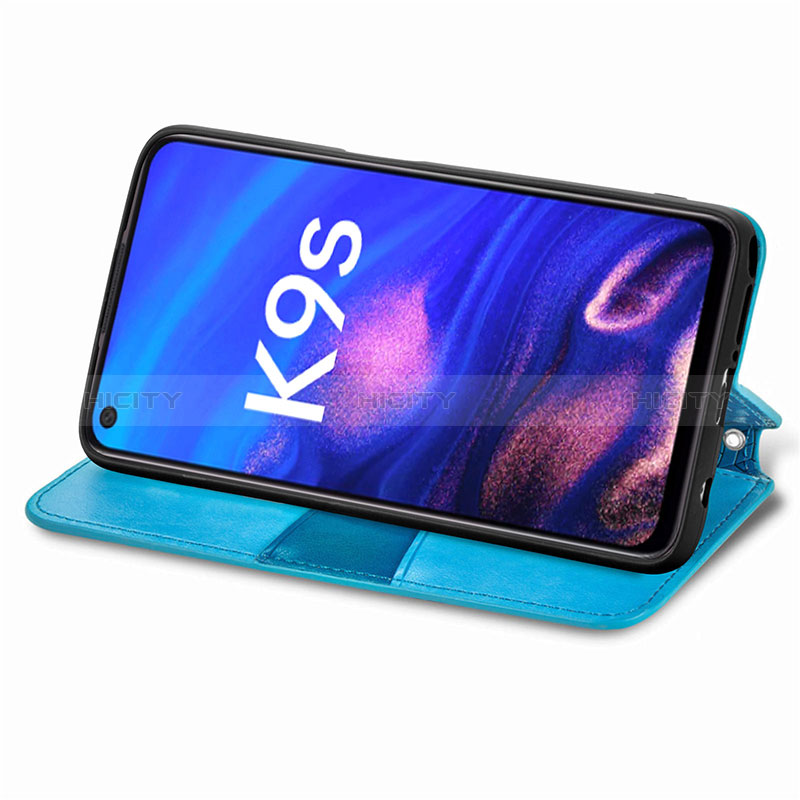 Handytasche Stand Schutzhülle Flip Leder Hülle Modisch Muster S01D für Realme 9 SE 5G groß