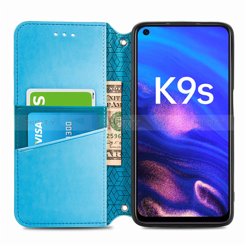 Handytasche Stand Schutzhülle Flip Leder Hülle Modisch Muster S01D für Realme 9 SE 5G groß