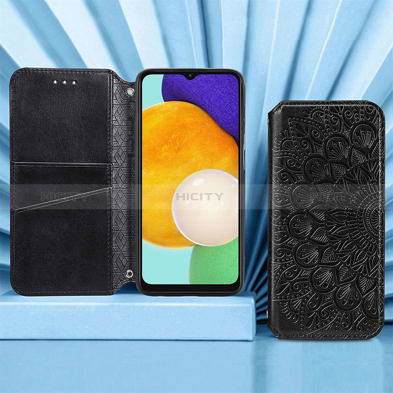 Handytasche Stand Schutzhülle Flip Leder Hülle Modisch Muster S01D für Samsung Galaxy A04s