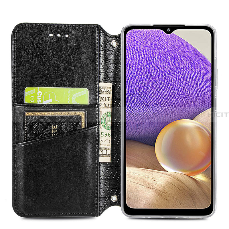 Handytasche Stand Schutzhülle Flip Leder Hülle Modisch Muster S01D für Samsung Galaxy A32 4G