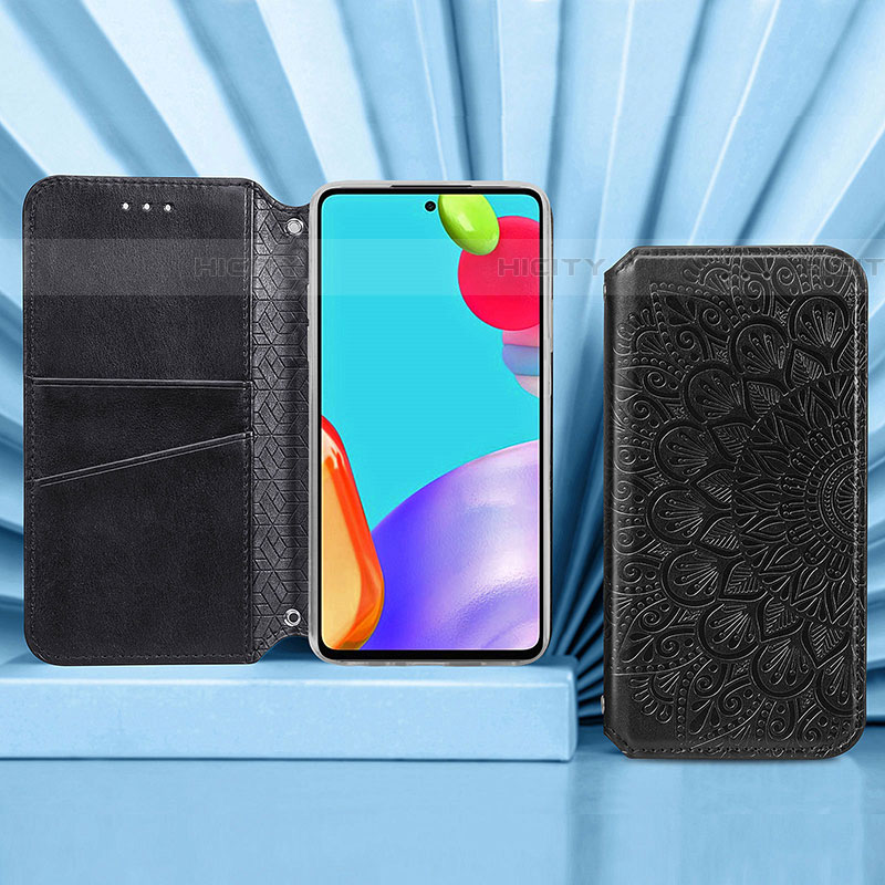 Handytasche Stand Schutzhülle Flip Leder Hülle Modisch Muster S01D für Samsung Galaxy A52 5G