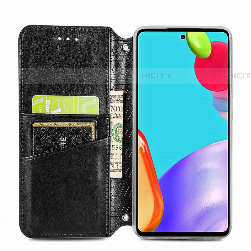 Handytasche Stand Schutzhülle Flip Leder Hülle Modisch Muster S01D für Samsung Galaxy A52 5G