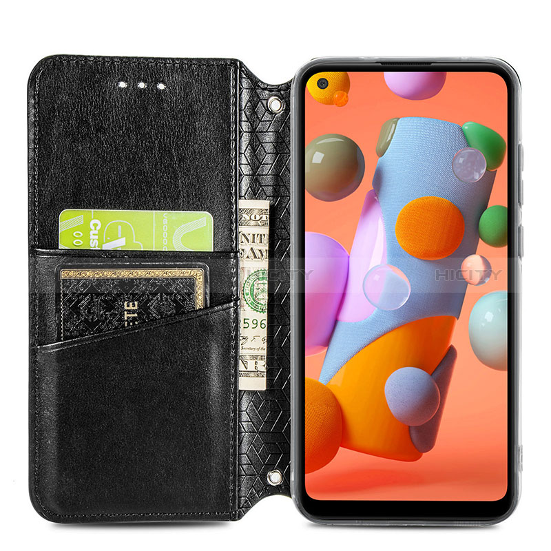 Handytasche Stand Schutzhülle Flip Leder Hülle Modisch Muster S01D für Samsung Galaxy M11