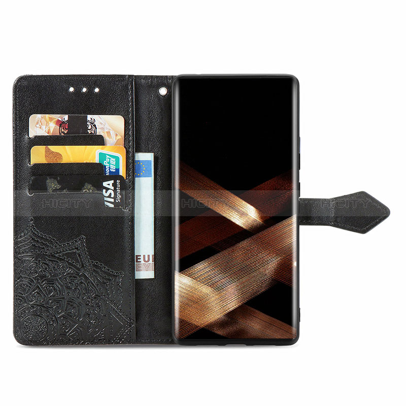 Handytasche Stand Schutzhülle Flip Leder Hülle Modisch Muster S01D für Samsung Galaxy S24 Ultra 5G groß