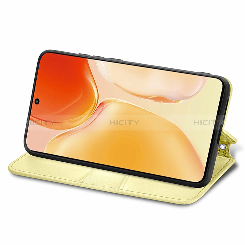 Handytasche Stand Schutzhülle Flip Leder Hülle Modisch Muster S01D für Vivo X70 Pro 5G