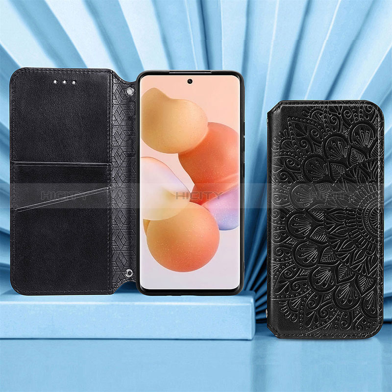 Handytasche Stand Schutzhülle Flip Leder Hülle Modisch Muster S01D für Xiaomi Mi 11T 5G groß