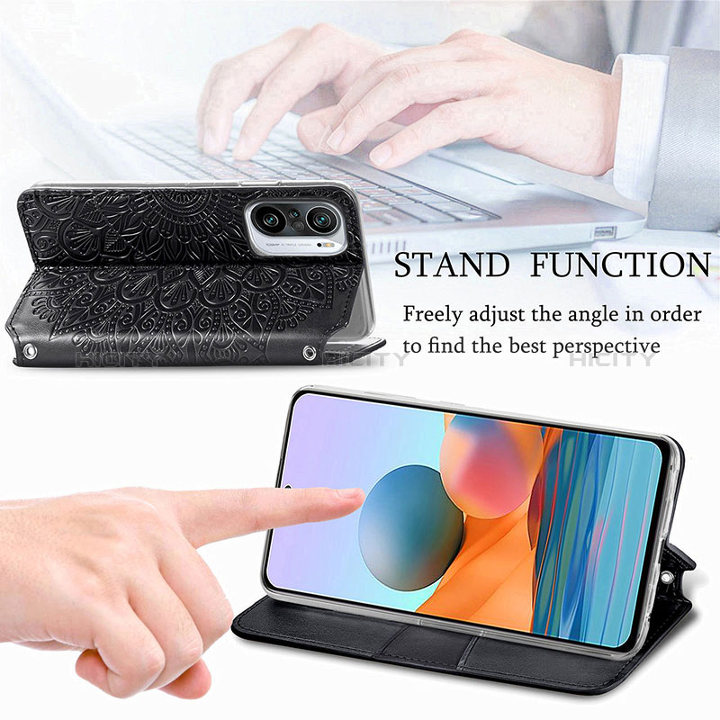 Handytasche Stand Schutzhülle Flip Leder Hülle Modisch Muster S01D für Xiaomi Mi 11X 5G