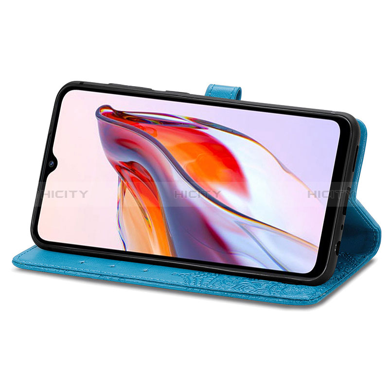 Handytasche Stand Schutzhülle Flip Leder Hülle Modisch Muster S01D für Xiaomi Poco C55 groß