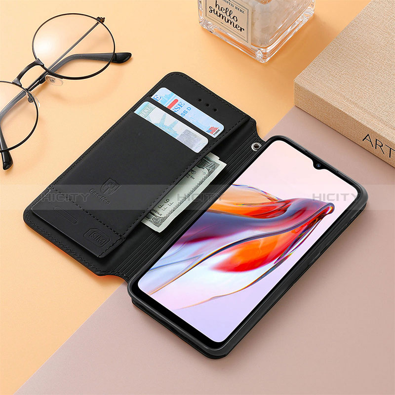 Handytasche Stand Schutzhülle Flip Leder Hülle Modisch Muster S01D für Xiaomi Redmi 12C 4G