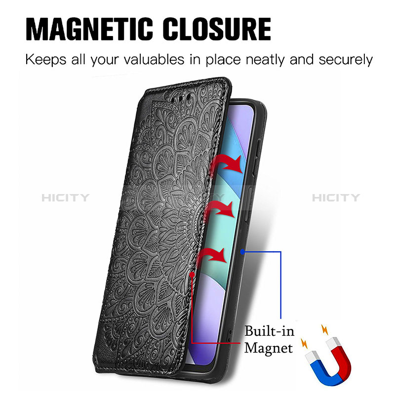 Handytasche Stand Schutzhülle Flip Leder Hülle Modisch Muster S01D für Xiaomi Redmi Note 11 4G (2021) groß