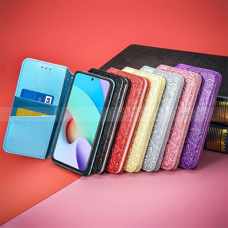 Handytasche Stand Schutzhülle Flip Leder Hülle Modisch Muster S01D für Xiaomi Redmi Note 11 4G (2021) groß