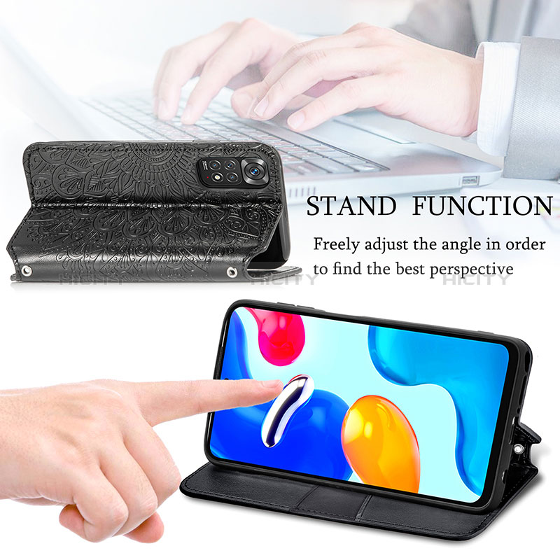 Handytasche Stand Schutzhülle Flip Leder Hülle Modisch Muster S01D für Xiaomi Redmi Note 11S 4G