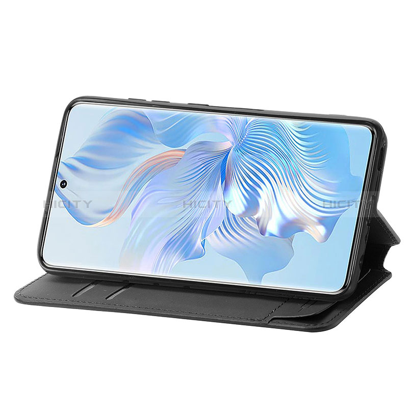 Handytasche Stand Schutzhülle Flip Leder Hülle Modisch Muster S02D für Huawei Honor 80 5G