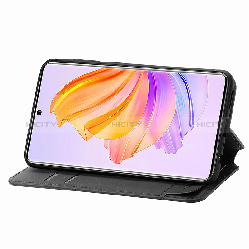 Handytasche Stand Schutzhülle Flip Leder Hülle Modisch Muster S02D für Huawei Honor 80 SE 5G groß