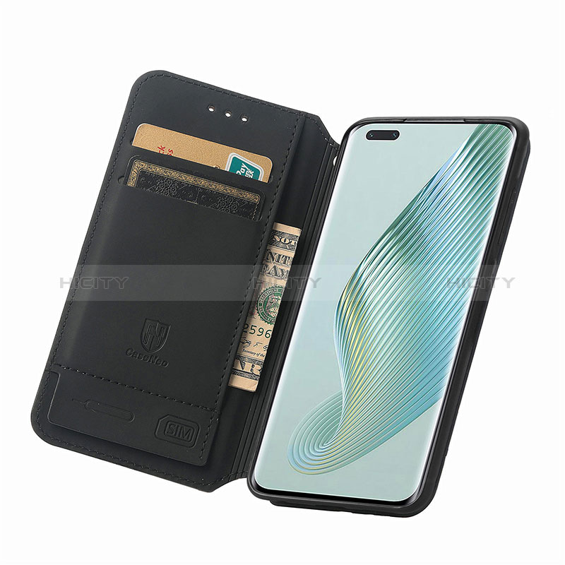 Handytasche Stand Schutzhülle Flip Leder Hülle Modisch Muster S02D für Huawei Honor Magic5 Pro 5G