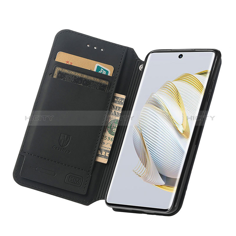 Handytasche Stand Schutzhülle Flip Leder Hülle Modisch Muster S02D für Huawei Nova 10