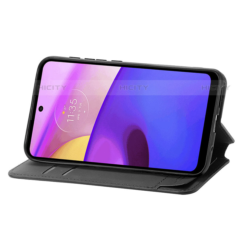 Handytasche Stand Schutzhülle Flip Leder Hülle Modisch Muster S02D für Motorola Moto E20