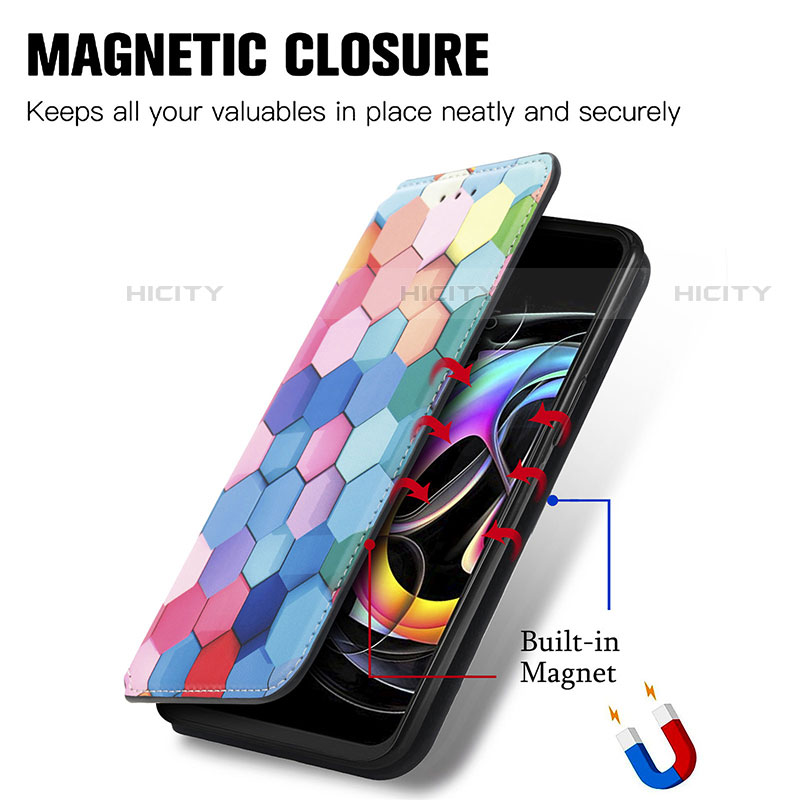 Handytasche Stand Schutzhülle Flip Leder Hülle Modisch Muster S02D für Motorola Moto Edge 20 Lite 5G