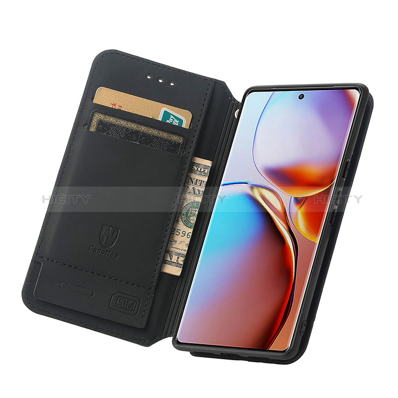 Handytasche Stand Schutzhülle Flip Leder Hülle Modisch Muster S02D für Motorola Moto Edge 40 Pro 5G