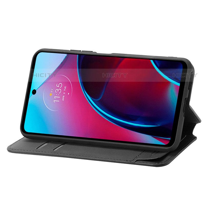 Handytasche Stand Schutzhülle Flip Leder Hülle Modisch Muster S02D für Motorola Moto G Stylus (2022) 4G