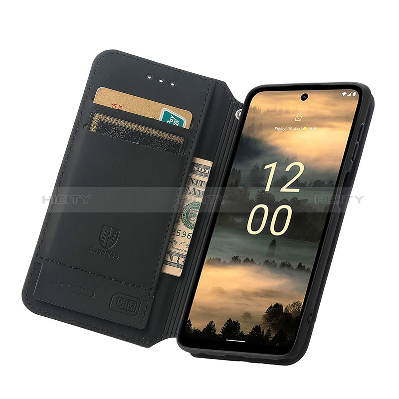 Handytasche Stand Schutzhülle Flip Leder Hülle Modisch Muster S02D für Nokia XR21