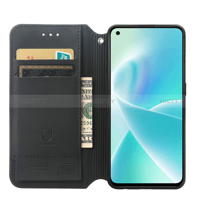 Handytasche Stand Schutzhülle Flip Leder Hülle Modisch Muster S02D für OnePlus Nord 2T 5G