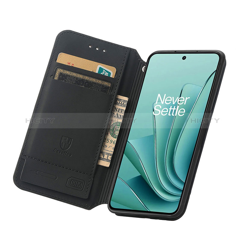 Handytasche Stand Schutzhülle Flip Leder Hülle Modisch Muster S02D für OnePlus Nord 3 5G groß