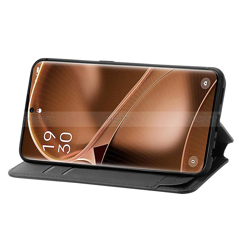 Handytasche Stand Schutzhülle Flip Leder Hülle Modisch Muster S02D für Oppo Find X6 Pro 5G