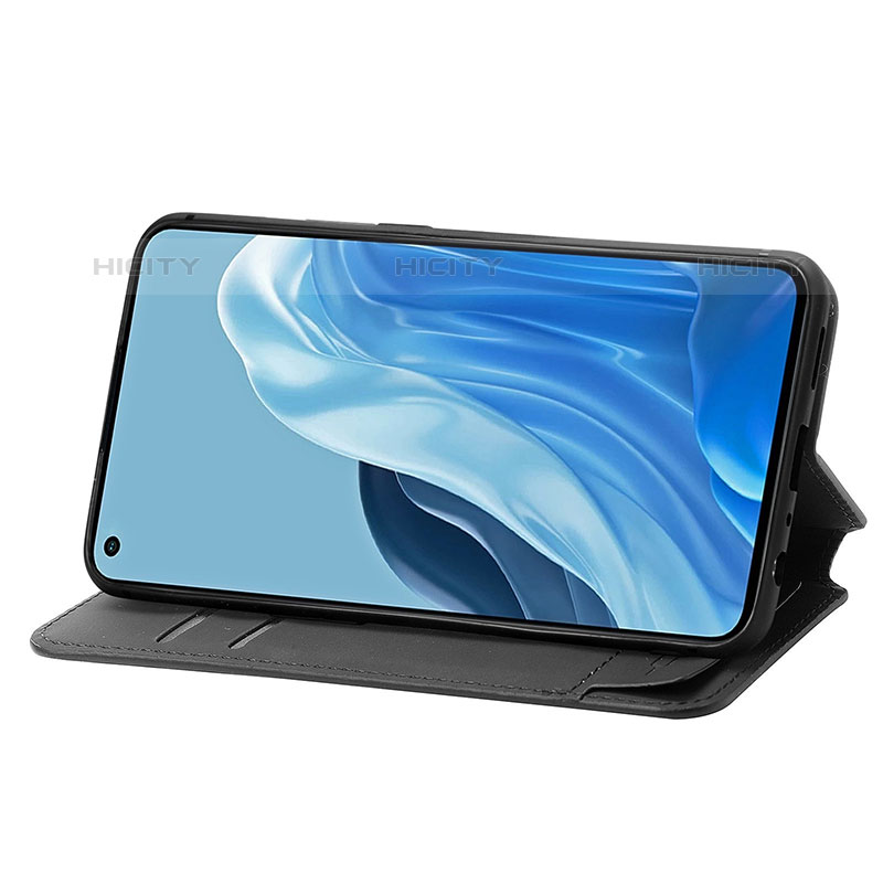 Handytasche Stand Schutzhülle Flip Leder Hülle Modisch Muster S02D für Oppo Reno7 Pro 5G groß